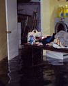 A flooded kitchen in Woodstock